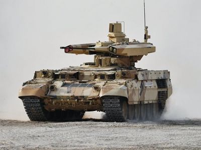 Боевая машина РФ "Терминатор". Фото: ria.ru Боевая машина РФ "Терминатор". Фото: ria.ru