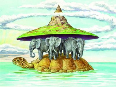 Земля на четырех слонах Картинка: infourok.ru Земля на четырех слонах Картинка: infourok.ru