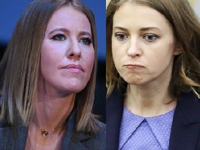 Собчак и Поклонская Собчак и Поклонская