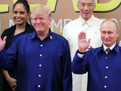 Президент США Дональд Трамп и президент РФ Владимир Путин. Фото: gazeta.ru Президент США Дональд Трамп и президент РФ Владимир Путин. Фото: gazeta.ru
