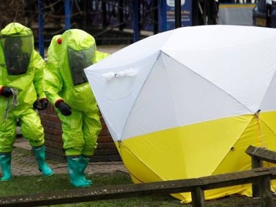 Солсбери, обследование место отравления Сергея Скрипаля. Фото: facebook.com/carina.cockrell Солсбери, обследование место отравления Сергея Скрипаля. Фото: facebook.com/carina.cockrell