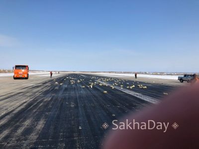 Слитки драгметалла выпали из самолета. Фото: sakhaday.ru Слитки драгметалла выпали из самолета. Фото: sakhaday.ru