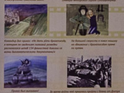 Стенд с детскими рисунками со свастикой. Фото: 7х7 Стенд с детскими рисунками со свастикой. Фото: 7х7