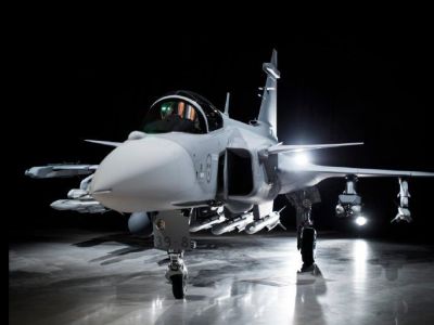 Истребитель Saab Gripen E. Фото: Saab АВ Истребитель Saab Gripen E. Фото: Saab АВ