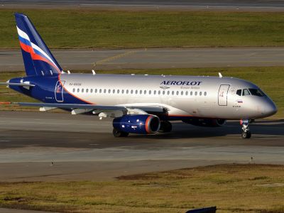 Самолет Sukhoi Superjet 100 (SSJ 100) за полгода до катастрофы. Фото: ru.wikipedia.org Самолет Sukhoi Superjet 100 (SSJ 100) за полгода до катастрофы. Фото: ru.wikipedia.org