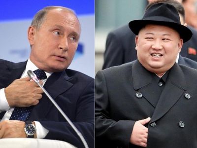 Владимир Путин и Ким Чен Ын. Фото: www.vladtime.ru Владимир Путин и Ким Чен Ын. Фото: www.vladtime.ru