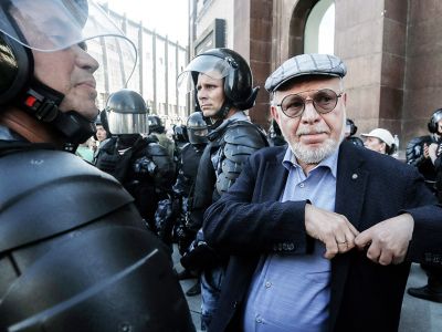 Михаил Федотов во время акции оппозиции. Фото: Валерий Шарифулин/ТАСС Михаил Федотов во время акции оппозиции. Фото: Валерий Шарифулин/ТАСС