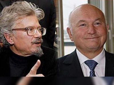 Эдуард Лимонов и Юрий Лужков. Фото: Amp.vesti.ru Эдуард Лимонов и Юрий Лужков. Фото: Amp.vesti.ru