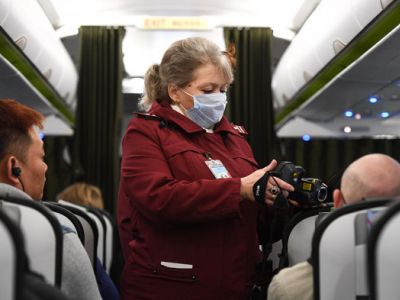 Контроль в российских аэропортах из-за коронавируса. Фото: Александр Кряжев / РИА Новости Контроль в российских аэропортах из-за коронавируса. Фото: Александр Кряжев / РИА Новости