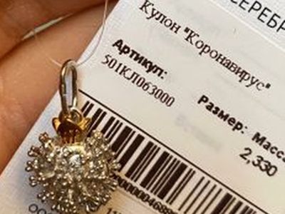 Кулон "Коронавирус". Фото: Кostroma.news