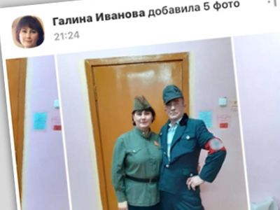 Фото героев патриотического спектакля. Фото: ВКонтакте Фото героев патриотического спектакля. Фото: ВКонтакте