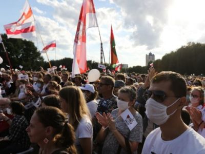 Митинг в Минске. Фото:krinform.ru Митинг в Минске. Фото:krinform.ru