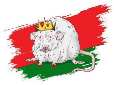 Тайно инаугурированный Лукашенко. Карикатура: t.me/belamova Тайно инаугурированный Лукашенко. Карикатура: t.me/belamova