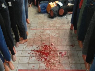 Последствия взрыва на рынке в Коврово. Фото: zebra-tv.ru Последствия взрыва на рынке в Коврово. Фото: zebra-tv.ru