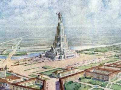 Проект Дворца Советов. Иллюстрация: www.forum24.cz Проект Дворца Советов. Иллюстрация: www.forum24.cz