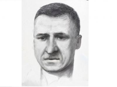 Народный "фоторобот" полицейского, пнувшего в живот Маргариту Юдину. Фото: facebook.com/DinarSpbRu Народный "фоторобот" полицейского, пнувшего в живот Маргариту Юдину. Фото: facebook.com/DinarSpbRu