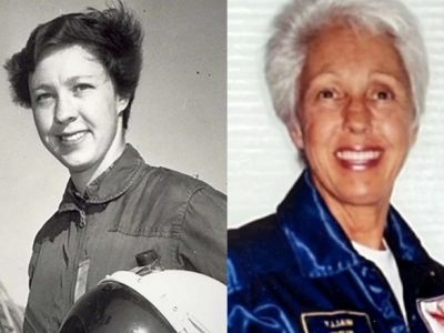 Мэри Уолли Фанк, участница 1-го полета на корабле "Нью-Шепард". Фото: abc13.com, engadget.com Мэри Уолли Фанк, участница 1-го полета на корабле "Нью-Шепард". Фото: abc13.com, engadget.com