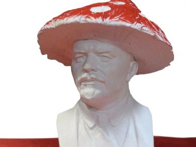 Ленин - гриб. Коллаж: jrnlst.ru Ленин - гриб. Коллаж: jrnlst.ru