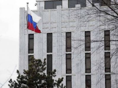 Здание посольства России в США. Фото: Manuel Balce Ceneta / AP Здание посольства России в США. Фото: Manuel Balce Ceneta / AP