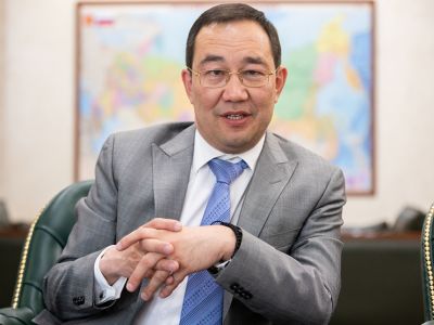 Айсен Николаев. Фото: Евгений Разумный / Ведомости / ТАСС Айсен Николаев. Фото: Евгений Разумный / Ведомости / ТАСС