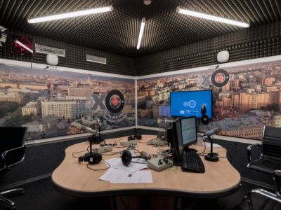 Студия "Эха Москвы". Фото: Михаил Гребенщиков / РБК Студия "Эха Москвы". Фото: Михаил Гребенщиков / РБК