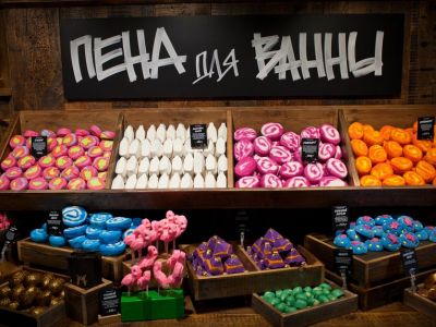 Магазин Lush в России. Фото: Lush Магазин Lush в России. Фото: Lush