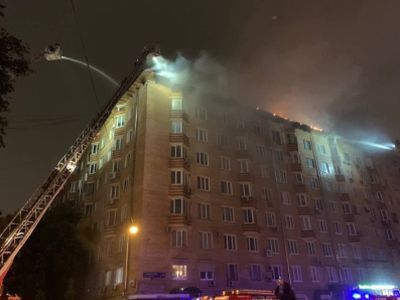 Пожар в жилом доме. Фото: МЧС Пожар в жилом доме. Фото: МЧС