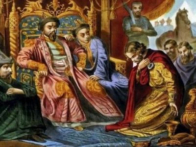 Батый и Александр Невский. Иллюстрация: kulturologia.ru Батый и Александр Невский. Иллюстрация: kulturologia.ru