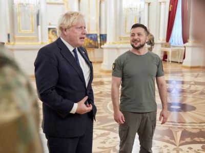 Борис Джонсон и Владимир Зеленский. Фото: BorisJohnson / Twitter