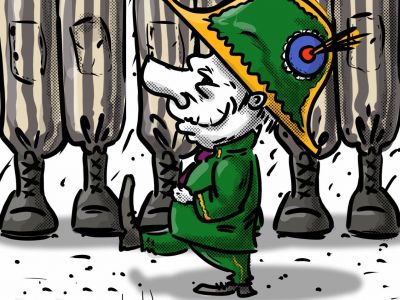 Путинская армия зеков. Карикатура А.Петренко: t.me/PetrenkoAndryi Путинская армия зеков. Карикатура А.Петренко: t.me/PetrenkoAndryi