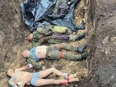Погибшие российские солдаты. Фото: Телеграм Правда Геращенко Погибшие российские солдаты. Фото: Телеграм Правда Геращенко