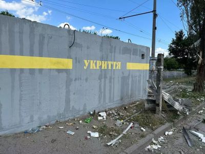 Последствие обстрела Херсона. Фото: Андрей Ермак / Telegram Последствие обстрела Херсона. Фото: Андрей Ермак / Telegram