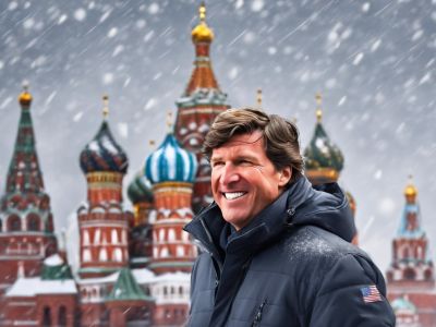 Такер Карсон в России. Нейрокартина: @T_Karlson_RUS Такер Карсон в России. Нейрокартина: @T_Karlson_RUS