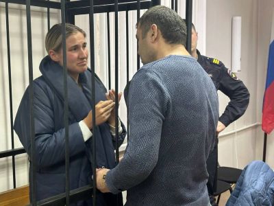 Алена Агафонова в суде. Фото: V1 Алена Агафонова в суде. Фото: V1