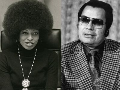 Анджела Дэвис, Джим Джонс. Фото: cdn.britannica.com, en.wikipedia.org Анджела Дэвис, Джим Джонс. Фото: cdn.britannica.com, en.wikipedia.org