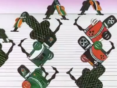 Игра в крикет. Кадр из м/ф "Алиса в стране чудес." Игра в крикет. Кадр из м/ф "Алиса в стране чудес."