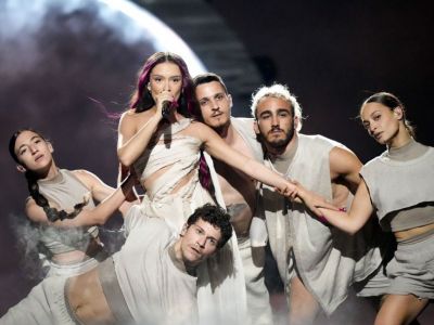 Эден Голан на "Евровидении-2024". Фото: Associated Press Эден Голан на "Евровидении-2024". Фото: Associated Press