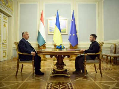 Виктор Орбан и Владимир Зеленский, 2.07.24. Фото: соцсети Виктор Орбан и Владимир Зеленский, 2.07.24. Фото: соцсети