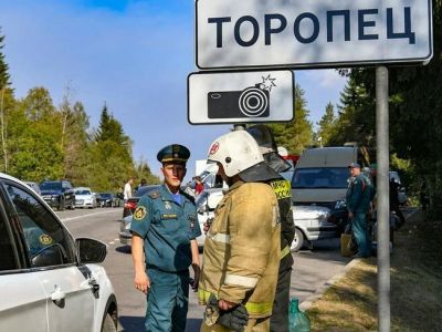 Эвакуация жителей Торопца, 18.09.24. Фото: t.me/zerkalo_io Эвакуация жителей Торопца, 18.09.24. Фото: t.me/zerkalo_io