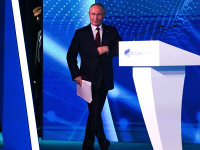 Владимир Путин на заседании клуба "Валдай", 7.11.24. Фото: kremlin.ru Владимир Путин на заседании клуба "Валдай", 7.11.24. Фото: kremlin.ru