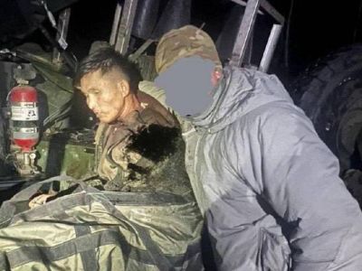 Фото предположительно северокорейца, взятого в плен ВСУ: соцсети Фото предположительно северокорейца, взятого в плен ВСУ: соцсети