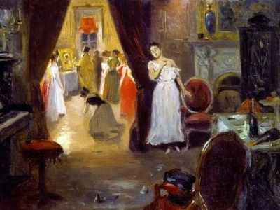 Владимир Маковский, "Освящение публичного дома" (1900): pikabu.ru Владимир Маковский, "Освящение публичного дома" (1900): pikabu.ru