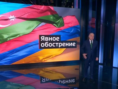 Дмитрий Киселев. Стоп-кадр программы "Вести недели" на канале "Россия 1" Дмитрий Киселев. Стоп-кадр программы "Вести недели" на канале "Россия 1"
