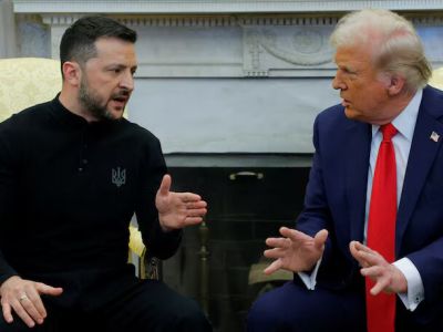 Владимир Зеленский и Дональд Трамп в Овальном кабинете Белого дома 28 февраля 2025 года. Фото: Brian Snyder / Reuters Владимир Зеленский и Дональд Трамп в Овальном кабинете Белого дома 28 февраля 2025 года. Фото: Brian Snyder / Reuters