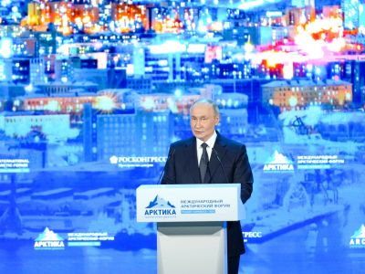 Владимир Путин на Международном форуме "Арктика – территория диалога", 27.03.25. Фото: kremlin.ru Владимир Путин на Международном форуме "Арктика – территория диалога", 27.03.25. Фото: kremlin.ru