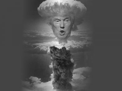 Термоядерный Трамп. Иллюстрация: rusmonitor.com Термоядерный Трамп. Иллюстрация: rusmonitor.com
